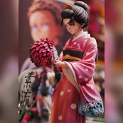 Demon Slayer Akaza Model Koyuki Statuer 27cm Figure Model Collectable Toy Gift