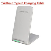 Wireless Fast Charger Charging Pad Stand Dock For Samsung Galaxy iPhone Phone