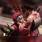 Demon Slayer Akaza Model Koyuki Statuer 27cm Figure Model Collectable Toy Gift